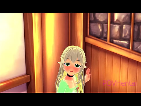 ❤️ (Gaiste) Cuidíonn Elvish maid leat d'aghaidh a ní. ❤️ Gnéas ardchaighdeáin linn
